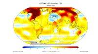 NASA: 2017年1月有记录以来第三温暖